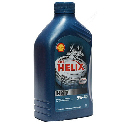 Масло моторное Shell Helix HX7 5W40, 1л