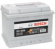 Аккумулятор Bosch S5 12V 63Ач 610А оп (242*175*190)