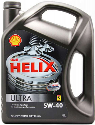 Масло моторное Shell Helix Ultra 5W40, 4л